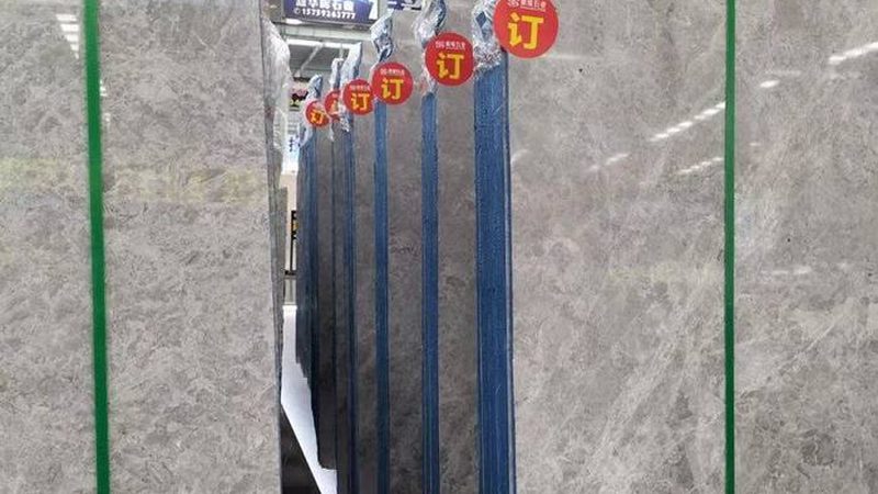 大理石茶几，保养得当，美美如初
